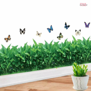 3D Grass Wall Stickers (1 Set = 2 Pcs)